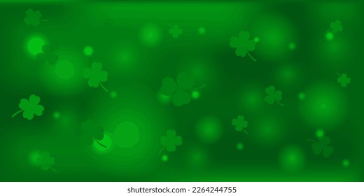 Abstrakter Hintergrund mit St. Patrick's Day. Furnierbanner-Design. FeiertagsVektorgrafik