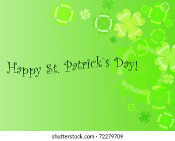 Abstract background to st. patrick`s day