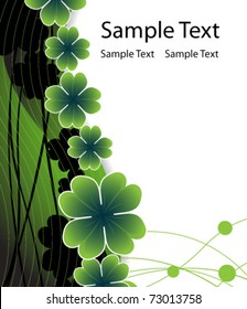 Abstract background to st. Patrick's day