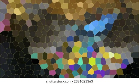 Abstract background stained glass style and design for vector illustration. 