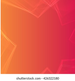 Abstract background star