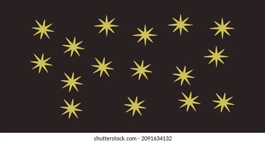 Abstract background with star light. Vector illustration design 