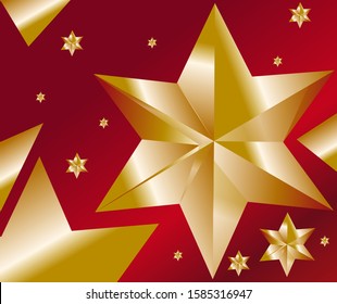 Abstract Background Star Vector Illustration