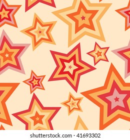 Abstract background with stars