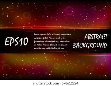Abstract background with stars.