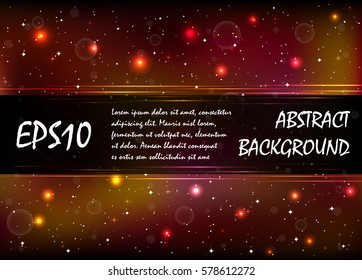 Abstract background with stars.