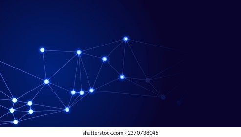 abstrakter Hintergrund mit Sternen. vernetzte Netzwerkgrafik