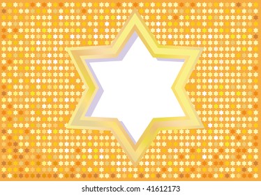 Abstract background from the stars of David