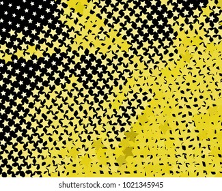 Abstract background with stars. Halftone effect. Design element for posters, business cards, presentations layouts, showcases. Vector clip art