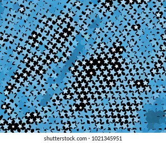 Abstract background with stars. Halftone effect. Design element for posters, business cards, presentations layouts, showcases. Vector clip art