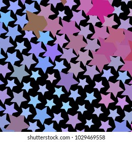 Abstract background with stars. Halftone effect. Design element for posters, business cards, presentations layouts, showcases. Vector clip art