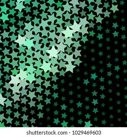 Abstract background with stars. Halftone effect. Design element for posters, business cards, presentations layouts, showcases. Vector clip art