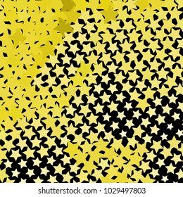 Abstract background with stars. Halftone effect. Design element for posters, business cards, presentations layouts, showcases. Vector clip art