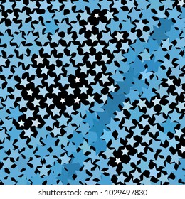 Abstract background with stars. Halftone effect. Design element for posters, business cards, presentations layouts, showcases. Vector clip art
