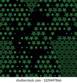 Abstract background with stars. Halftone effect. Design element for posters, business cards, presentations layouts, showcases. Vector clip art