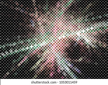 Abstract background with stars. Halftone effect. Design element for posters, business cards, presentations layouts, showcases. Vector clip art