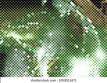 Abstract background with stars. Halftone effect. Design element for posters, business cards, presentations layouts, showcases. Vector clip art