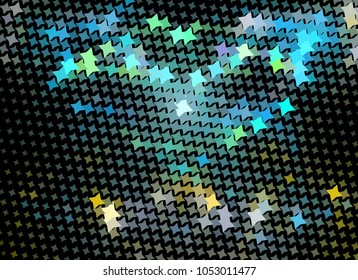 Abstract background with stars. Halftone effect. Design element for posters, business cards, presentations layouts, showcases. Vector clip art