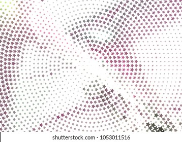 Abstract background with stars. Halftone effect. Design element for posters, business cards, presentations layouts, showcases. Vector clip art
