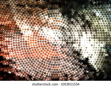 Abstract background with stars. Halftone effect. Design element for posters, business cards, presentations layouts, showcases. Vector clip art