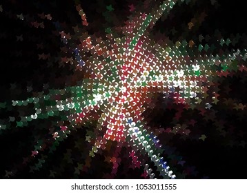 Abstract background with stars. Halftone effect. Design element for posters, business cards, presentations layouts, showcases. Vector clip art