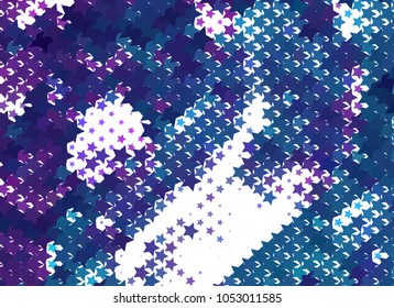 Abstract background with stars. Halftone effect. Design element for posters, business cards, presentations layouts, showcases. Vector clip art