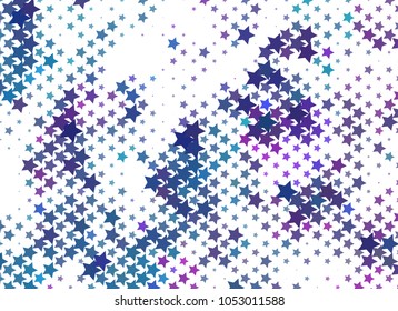 Abstract background with stars. Halftone effect. Design element for posters, business cards, presentations layouts, showcases. Vector clip art