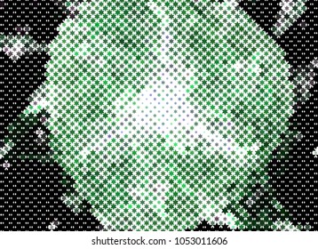 Abstract background with stars. Halftone effect. Design element for posters, business cards, presentations layouts, showcases. Vector clip art