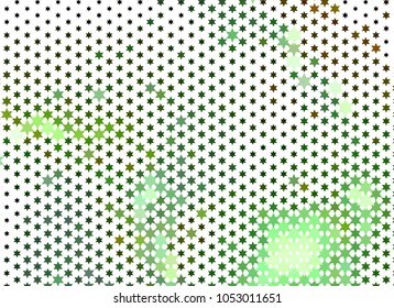 Abstract background with stars. Halftone effect. Design element for posters, business cards, presentations layouts, showcases. Vector clip art