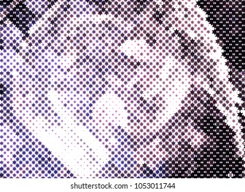 Abstract background with stars. Halftone effect. Design element for posters, business cards, presentations layouts, showcases. Vector clip art