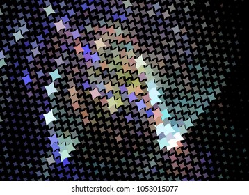 Abstract background with stars. Halftone effect. Design element for posters, business cards, presentations layouts, showcases. Vector clip art