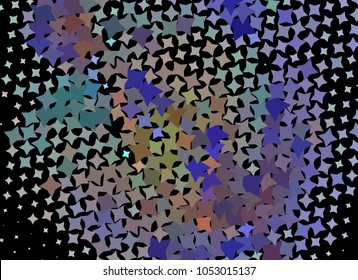Abstract background with stars. Halftone effect. Design element for posters, business cards, presentations layouts, showcases. Vector clip art