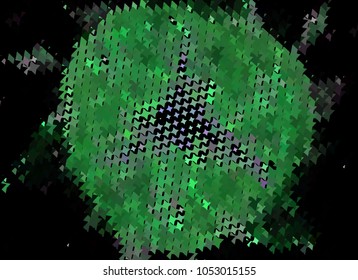 Abstract background with stars. Halftone effect. Design element for posters, business cards, presentations layouts, showcases. Vector clip art