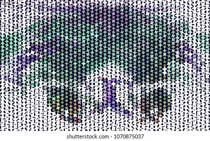 Abstract background with stars. Halftone effect. Design element for posters, business cards, presentations layouts, showcases. Vector clip art