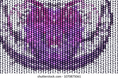 Abstract background with stars. Halftone effect. Design element for posters, business cards, presentations layouts, showcases. Vector clip art