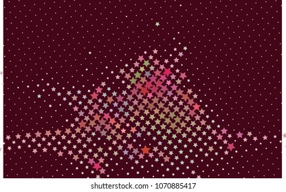 Abstract background with stars. Halftone effect. Design element for posters, business cards, presentations layouts, showcases. Vector clip art