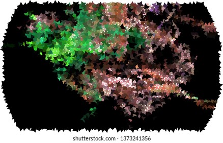 Abstract background with stars. Halftone effect. Vector clip art