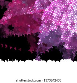 Abstract background with stars. Halftone effect. Vector clip art
