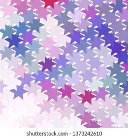 Abstract background with stars. Halftone effect. Vector clip art