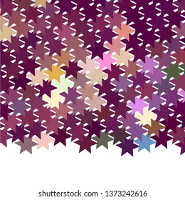 Abstract background with stars. Halftone effect. Vector clip art