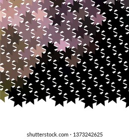 Abstract background with stars. Halftone effect. Vector clip art