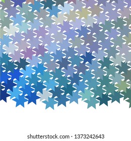 Abstract background with stars. Halftone effect. Vector clip art