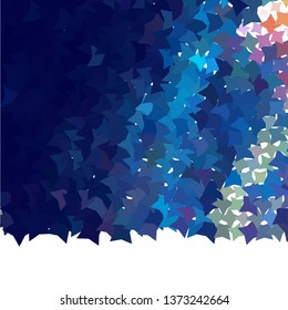 Abstract background with stars. Halftone effect. Vector clip art