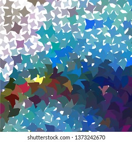 Abstract background with stars. Halftone effect. Vector clip art