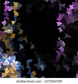 Abstract background with stars. Halftone effect. Vector clip art