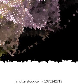 Abstract background with stars. Halftone effect. Vector clip art