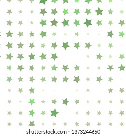 Abstract background with stars. Halftone effect. Vector clip art