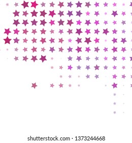 Abstract background with stars. Halftone effect. Vector clip art