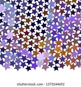 Abstract background with stars. Halftone effect. Vector clip art