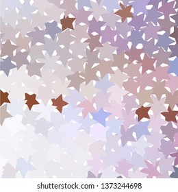 Abstract background with stars. Halftone effect. Vector clip art